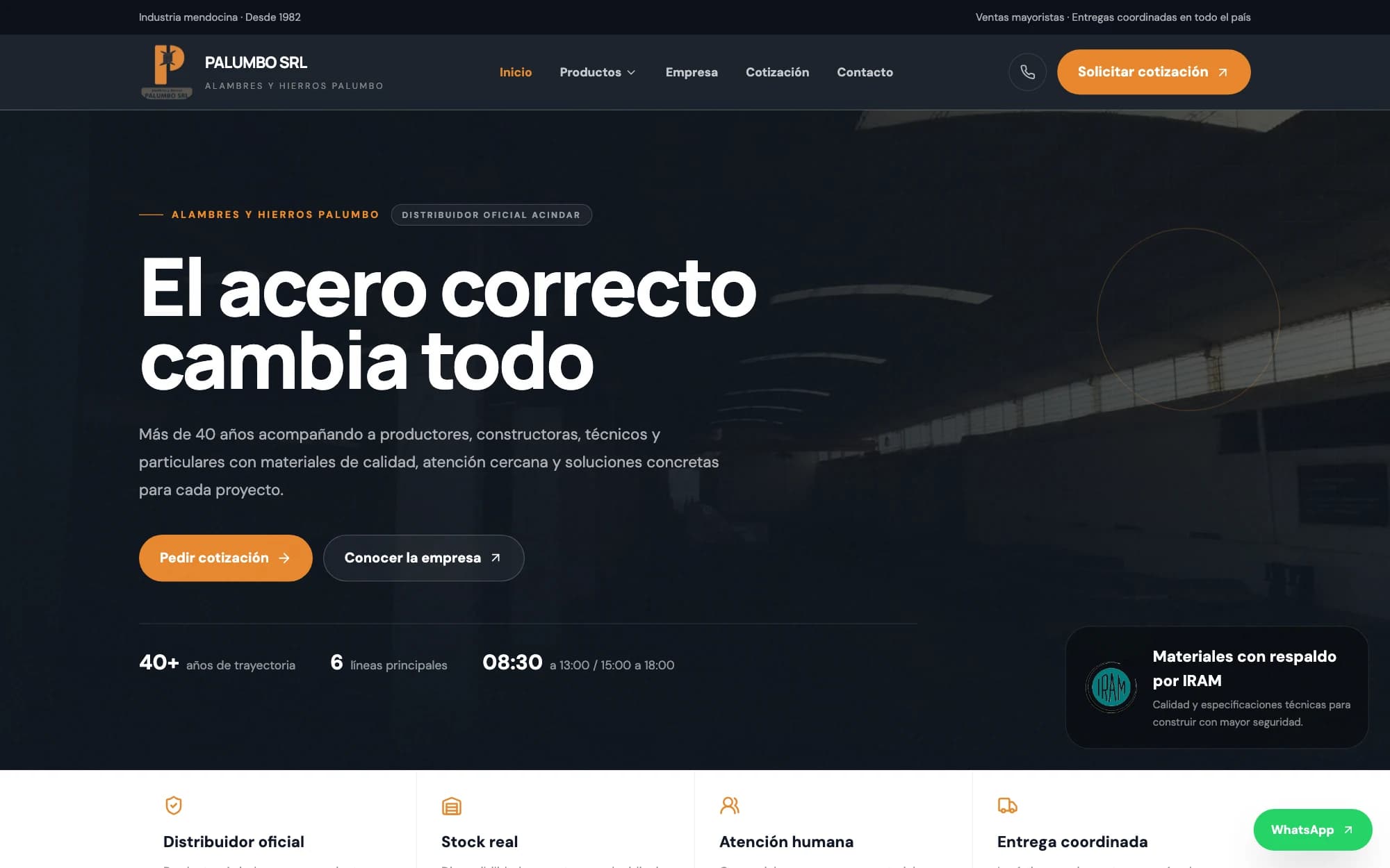 Palumbo SRL screenshot